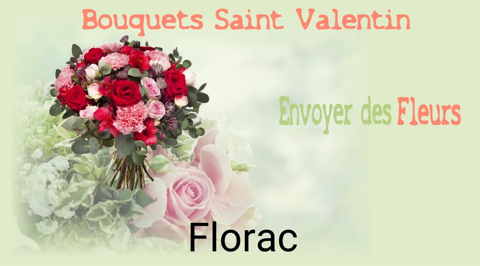 Roses de Saint-Valentin livrées à Florac